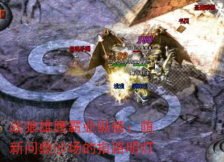 战狼雄鹰霸业纵横:萌新问鼎沙场的指路明灯 战狼雄鹰霸业纵横:萌新问鼎沙场的指路明灯