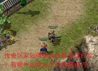 传奇玩家如何快速获取双倍经验?有哪些高效方法与隐藏技巧? 传奇玩家如何快速获取双倍经验?有哪些高效方法与隐藏技巧?