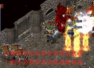 传奇SF网站玩家如何挑选武器?新手必看装备选择攻略指南 传奇SF网站玩家如何挑选武器?新手必看装备选择攻略指南
