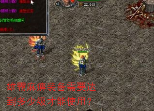 雄霸麻痹装备需要达到多少级才能使用? 雄霸麻痹装备需要达到多少级才能使用?