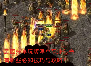 最固好李玩版涅单职业传奇有哪些必知技巧与攻略? 最固好李玩版涅单职业传奇有哪些必知技巧与攻略?