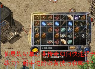 仙灵战纪单职业传奇如何快速提升战力?新手进阶必备技巧有哪些? 仙灵战纪单职业传奇如何快速提升战力?新手进阶必备技巧有哪些?