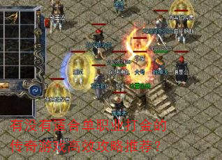 有没有适合单职业打金的传奇游戏高效攻略推荐? 有没有适合单职业打金的传奇游戏高效攻略推荐?