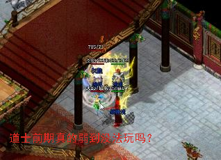 道士前期真的弱到没法玩吗? 道士前期真的弱到没法玩吗?