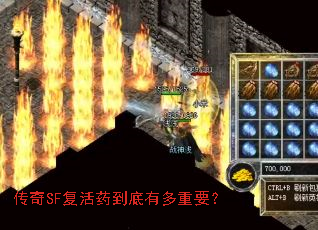 传奇SF复活药到底有多重要? 传奇SF复活药到底有多重要?