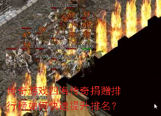 传奇游戏四海传奇捐赠排行榜如何快速提升排名? 传奇游戏四海传奇捐赠排行榜如何快速提升排名?