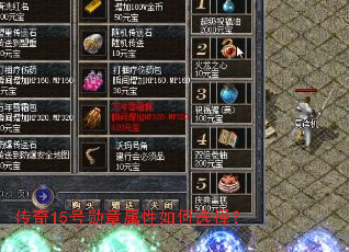 ����15��ѫ���������ѡ��