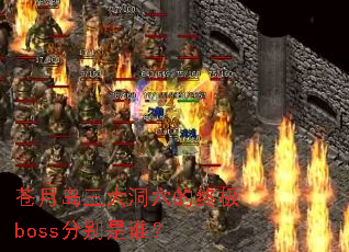 ���µ�����Ѩ���ռ�boss�ֱ���˭��